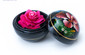 Pink Rose Savron Ornament
