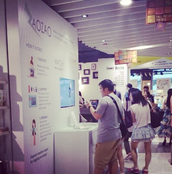 ZAOZAO booth at K11.