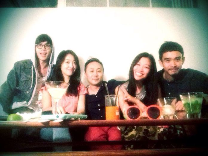 Hanging out at tingba in Ximending, Taipei, Taiwan.
