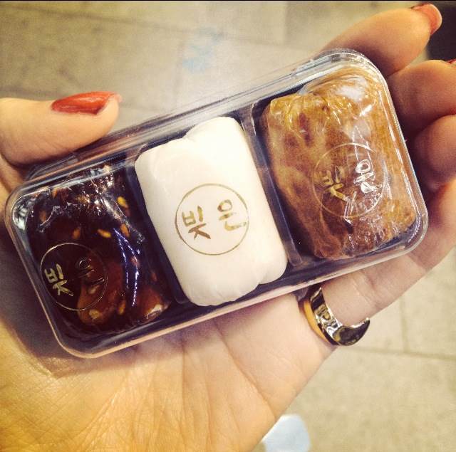 Local dessert in Seoul, South Korea.