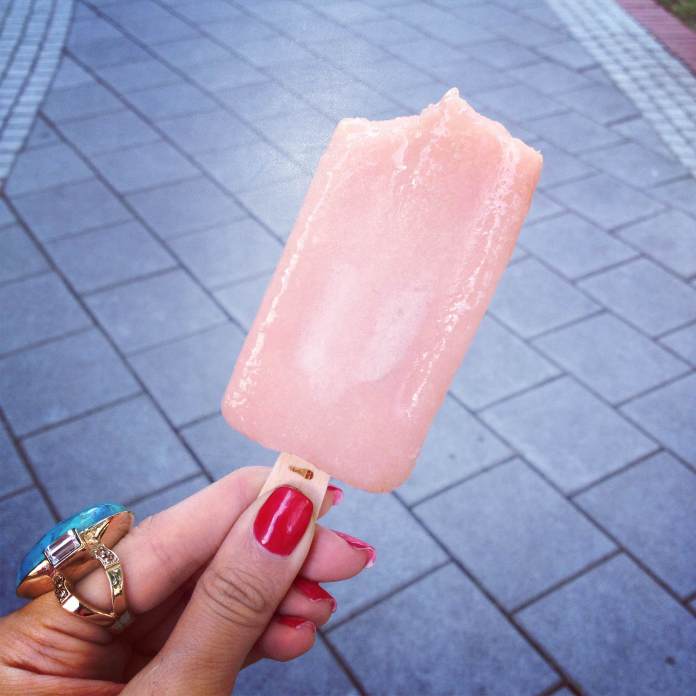 Guava popsicle.