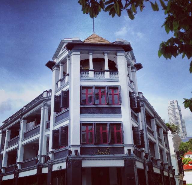 Boutique hotel on Ann Siang Hill, Singapore.