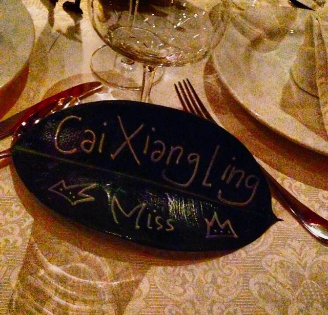 Dinner at Kunstkring Paleis, a Dutch-Indonesian fusion restaurant.