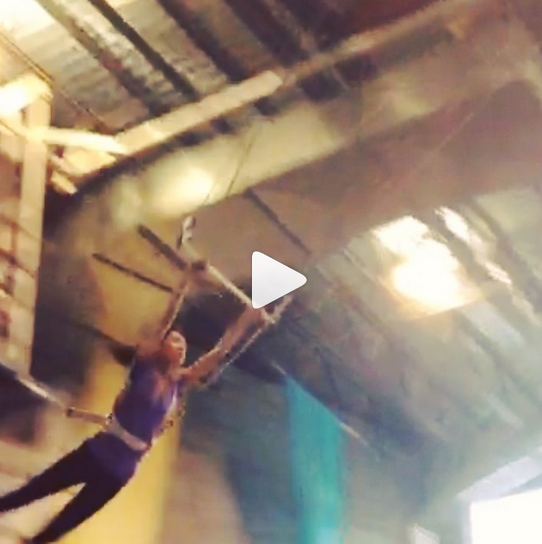 Flying trapeze