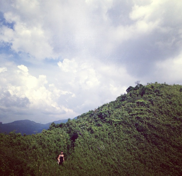 Dragon's Back Trail, Shek O Country Park, on the way to Big Wave Beach.