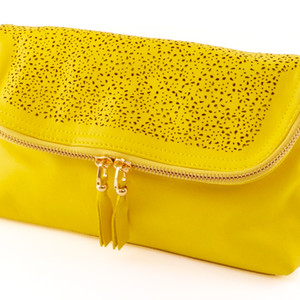 Sunshine Aurelia Foldover Clutch