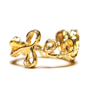 Delicate Yellow Gold Ring (3 designs)
