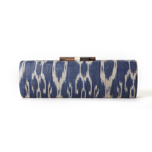 Elongated Yaab Ikat Clutch (3 colors)