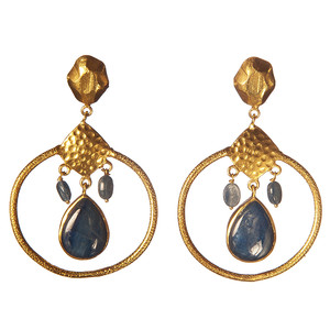 Sky High Blue Earrings