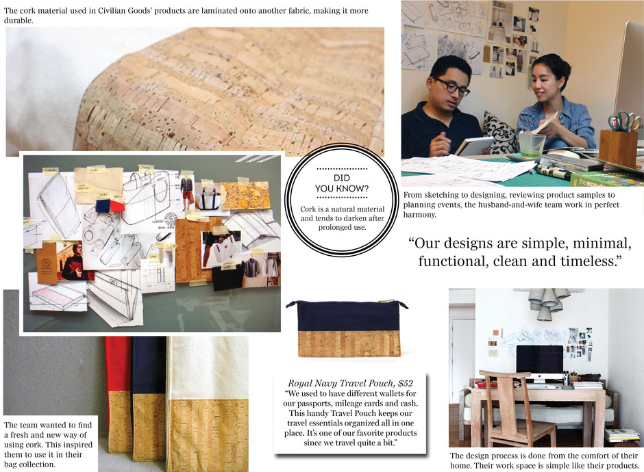 Founded by husband and wife duo Kenneth Ng and Candy Kok, CIVILIAN GOODS focuses on simple designs that are functional and beautiful.