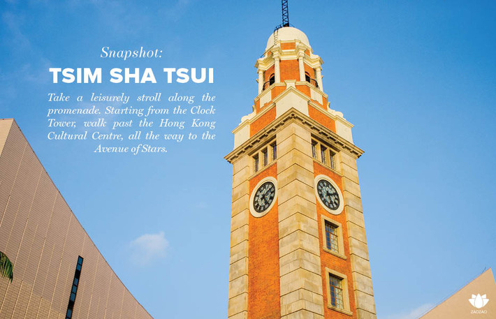 Traversing the Tsim Sha Tsui Promenade