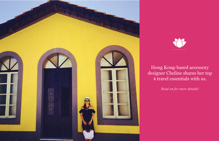 4 Travel Essentials Designer Cheline Can’t Live Without