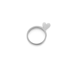 Full of My Love Silver Ring
