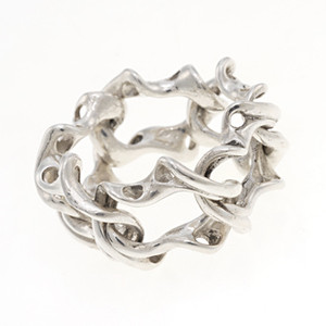 Silver Root Link Band