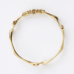 Brass Naga Root Bangle