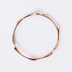 Popular Thin Copper Root Bangle (2 sizes)