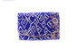 Regal Blue Batik Pouch