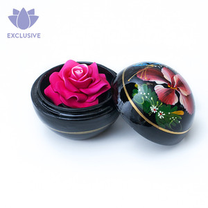 Pink Rose Savron Ornament