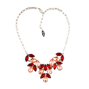 Ruby Red Marilyn Statement Necklace