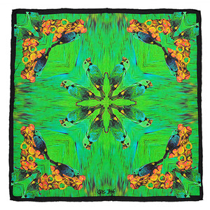 Lime Green Chorus Scarf