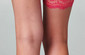 Metallic-Kissed Pink Alexa Garter