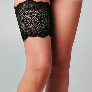 Classy Black Lily Garter