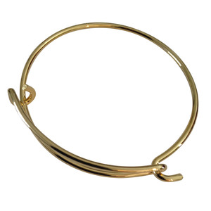 Gold Thin Clasp Bracelet