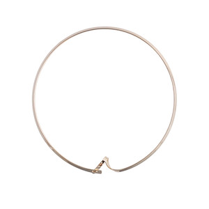 Dance of Ribbon Gold Ribbon Collar Necklace